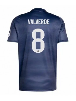 Muži Futbalové oblečenie Real Madrid Federico Valverde #8 2025-26 Krátky Rukáv - Preč Muži Futbalové oblečenie Real Madrid Federico Valverde #8 2025-26 Krátky Rukáv - Preč